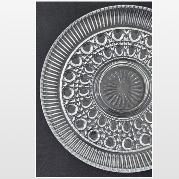 VTG Indiana Glass Presentations Crystal Chip & Dip 2 Piece Set 5451 Original Box - Picture 11 of 14